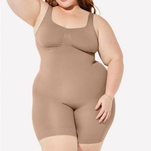 Nearly Naked Shaping Mid Thigh Bodysuit (PLUS)